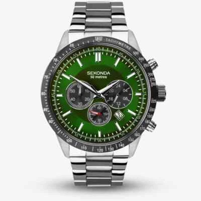 Sekonda Mens Green Watch 1913