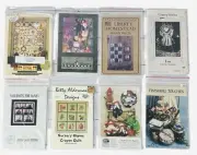Lot of 8 Quilt Patterns Debbie Mumm, Cats, Nursery Rhymes, Dolls -NEW