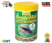 Reptomin Floating Food Sticks, Food for Aquatic Turtles, Newts and Frogs, 3.17oz