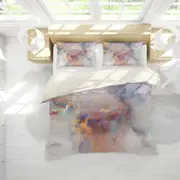 3D Abstract Colorful Pattern Quilt Cover Set Bedding Set Pillowcases 32
