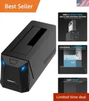 Universal USB-C Docking Station for 2.5"/3.5" SATA SSDs/HDDs - Hot Swappable