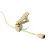 HIXMAN LM2 OmniDirectional Lavalier Lapel Microphone For Wireless Mic Systems