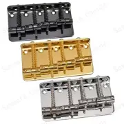 Four-string Electric Bass Bridge String Plate 80MM Five Screw Holes In A Row