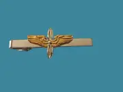 U.S MILITARY AVIATION CADET ARMY AIR FORCE TIE BAR TIE TAC CLIP ON U.S.A MADE