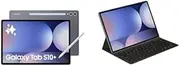 Galaxy Tab S10+ WiFi 12.9" Octa Core Processor, 12GB RAM, 512GB Android v14 Tablet, Grey + Samsung S10+ Book Slim Tablet Cover with AI Key Keyboard, Black