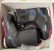 2025 NIB Northwave Devine Hybrid SNOWBOARD BOOTS $365 Black Womens 7 Speedlace