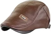 [Generic] Trainman Hat Men's Adjustable Newsboy Hat Beret Hat Driving Hat Cap Fashion Beret Hat Flat Cap Baseball Cap Bag