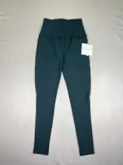 NWT Beyond Yoga Spacedye Out Of Pocket High Waisted Midi Legging Green Size S