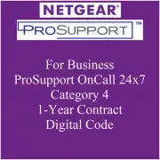 *NEW* NETGEAR PMB0314 ProSupport OnCall 24x7 for 1 year Category 4