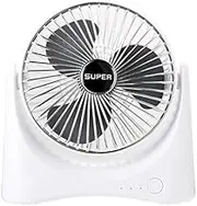 Repelltopse YHM 168 4.5W USB/Dry Battery Powered Mini Portable Three-Speed Adjustable Desktop Household Air Circulation Fan(Gold) (Color : Silver)