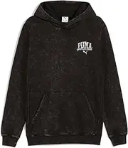 [PUMA] Men's Class Washed Hoodie Fl Hoodies (Pack of 1)