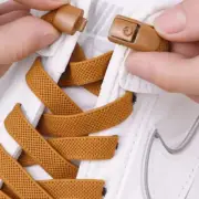 8MM No Tie Shoe Laces Press Lock Shoelaces Without Ties Elastic Laces Sneaker No