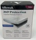 Allswell 360 Protection Waterproof Zippered Double Mattress Protector Size Full
