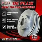 Front Pair Disc Brake Rotors for Holden Nova LE LF 1.4L 1.6L 89-94 BCP Brand