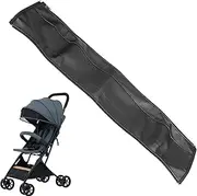 Stroller Handle Bar, Pushchair Stroller Handle Bar with Zipper, Removable Protective Case Sleeve with Zipper-Opening for Pushchair Armrest 通用