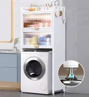 Joybos® 3-Layer Metal Storage Cabinet for Bathroom Laundry