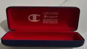 Champion Navy Red Hard Clamshell Eyeglasses Sunglasses Case