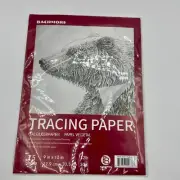 Bachmore Artist’s Tracing Paper Pad 75 Sheets Sketching Translucent White 9”x12”
