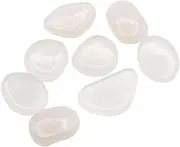 BCOATH Garden Light 100pcs Decorative Pebble Stones Glow Dark Feature for Outdoor and Indoor Use