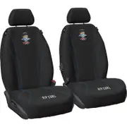 Rip Curl The Search Neoprene Black Front Seat Covers Universal Fit Waterproof