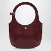 Holy Naplak Leather Bag Burgundy