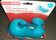 Skip Hop Moby Blue Bath Spout Cover Universal Fit Blue Whale Toy Play