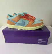 Size 10 - Nike Dunk SB Low Orange Emerald Rise