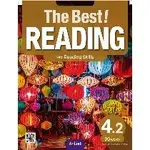 ＜麗文校園購＞THE BEST READING 4.2 (WITH WORKBOOK, APP & WORD, SENTENCE NOTE) 9791166376580