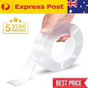 Nano Double Sided Tape Removable Adhesive Washable Heavy Duty No Residue AUS