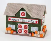 Mary Maxim Cider Mill Plastic Canvas Kit