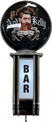 Massive Ned Kelly Such is Life BAR Wall Sign Led Lighting Light