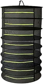8 Layer Dryer Herb Drying Rack NetMesh Hanging Dryer Rack Dry Rack Net with Zipper