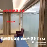 在飛比找蝦皮購物優惠-酷鴨窗貼本舖#台灣在地賣家 玻璃窗貼 隔熱紙 霧面毛玻璃 窗