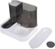 Milisten Automatic Cat Feeder Cat Bowls Kitten Food Bowls Slow Eating Dog Bowl Litter Bowl for Cats Small Dog Bowls Pet Feeding Water Bowl Cat Water Bowls Dog Basin Feeder Light Grey