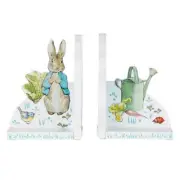 NEW Peter Rabbit Bookends Keepsake Baby Nursery Decor Kids Beatrix Potter Gift!