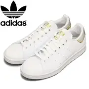 Adidas Originals Stan Smith White Gold Metallic Women's Athletic Shoes GW4479