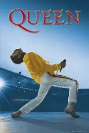 Poster Queen Freddie Mercury Wembley