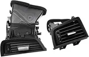 AC Air Conditioner Vent 1Pair Car Dashboard Air Grille Vent Assembly 64229166883 642291668834 for BMW 5 Series F10 F18 2010-2017 Air AC Outlet Parts