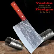 Handmade Kitchen Knife Bone Chopping Cleaver Butcher Chef Cooking BBQ Tool New