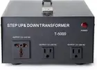 5000W Voltage Converter Transformer 110V/220V Step Up/Down 3-Year Warranty