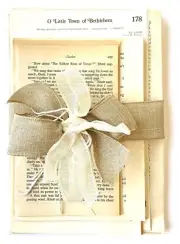 Junk Journal Papers 100+ Vintage Book Pages From Novels, Music, History Kit #V28