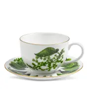Halcyon Days Al Fresco Teacup and Saucer Set