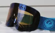 Dragon NFXs Ski Snowboard Goggles Mill Flash Blue Ion Lumalens + Bonus New