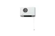 IXL 2400w Winflow Deluxe Wall Mounted Bathroom Fan Heater 350x220mm White