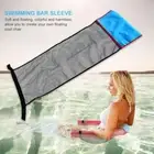 Floating Water Hammock Lounger Swimming Pool Chair Bed Net Cover (Blue)