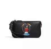 Coach X Peanuts Nolita 19 Snoopy Let It Snow, Midnight Navy - $228 MSRP