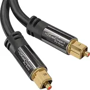 TOSLINK Cable, Optical Audio Cable – 3.0m Fibre Optic Lead for soundbars (Digital S/PDIF, Stereo Systems/amplifiers/amps, Home Cinema, Xbox One/PS4) – CableDirect