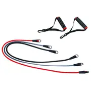 Bodyworx Gym Training/Workout Portable Adjustable Resistance Tube w/ Handles