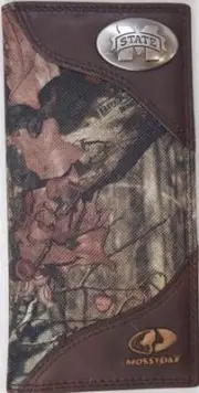 ZEP-PRO Mississippi State Bulldogs MOSSY OAK Camo WALLET TIN GIFT BOX