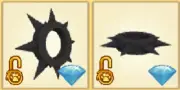 Animal Jam Classic AJC Blackout Spiked Collar & Wristband Set (READ DESCRIPTION)